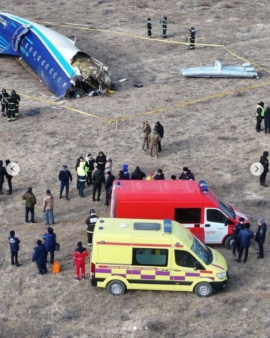Fatal Accident (38) - Embraer ERJ-190AR, 4K-AZ65, 3 miles NW of Aktau Airport (SCO/UATE), Kazakhstan, December 25, 2024